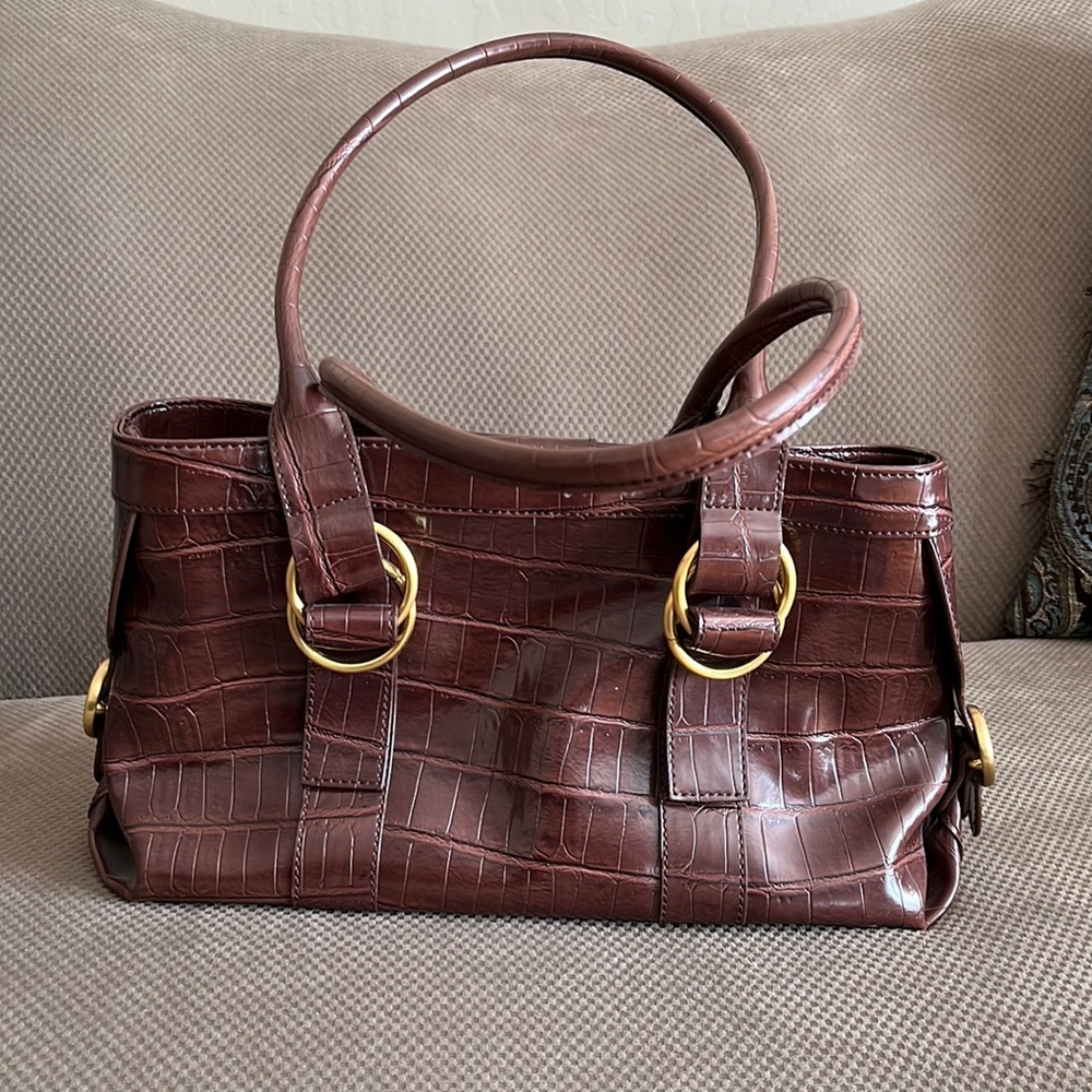 MAXX New York brown shoulder hand bag-Great condition